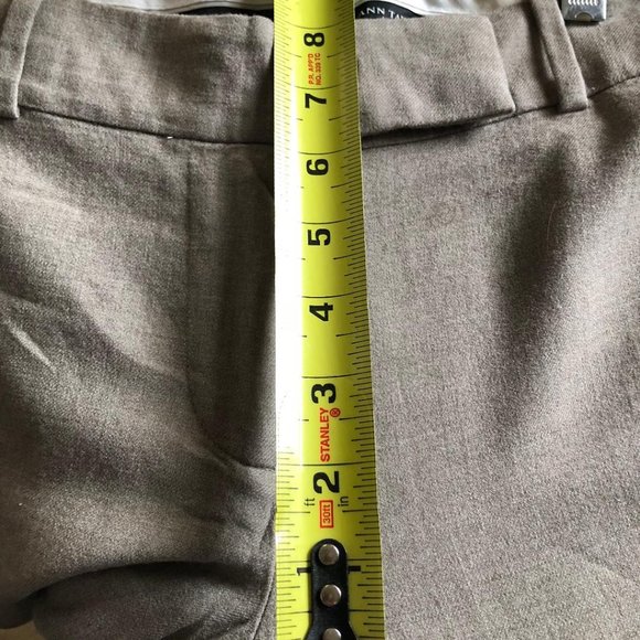 Ann Taylor, women's trousers, Size 6, Taupe - Picture 4 of 4